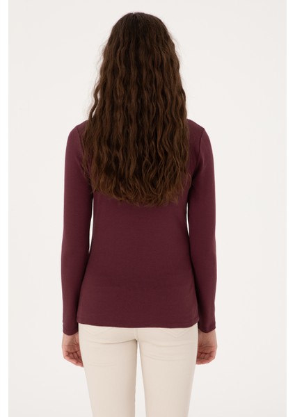 Kadın Plum Sweatshirt 50315419-VR177 indirimleri