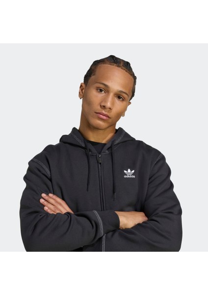 Originals JW0969 Essentials Trefoil Full-Zip Hoodie fırsatları