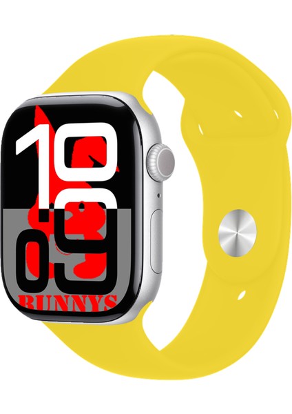 General Mobile Gm 20 Uyumlu Sarı Akıllı Saat WATCH10 2025 Hediyeli Amoled Ekran