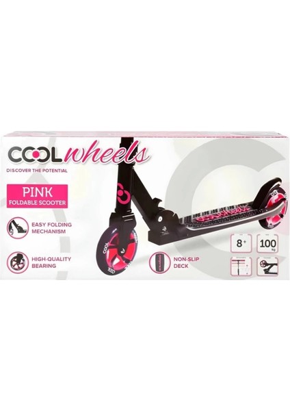 Pembe Scooter, Eğlenceli ve Hızlı, Çocuklar Için Güvenli ve Renkli Tasarım modelleri