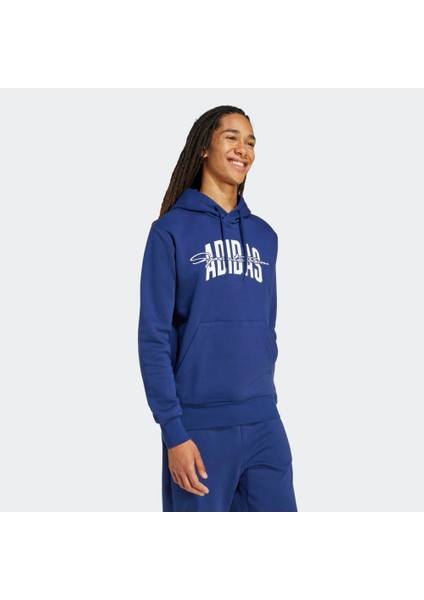 Sportswear JM6428 Collegiate Script Graphic Kapüşonlu Üst modelleri