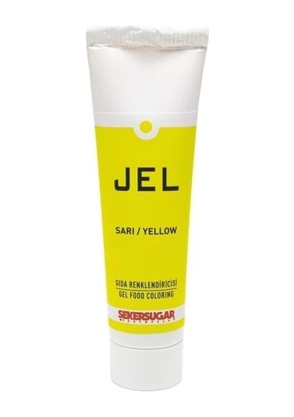 Jel Boya Şeker & Sugar 100 gr Sarı
