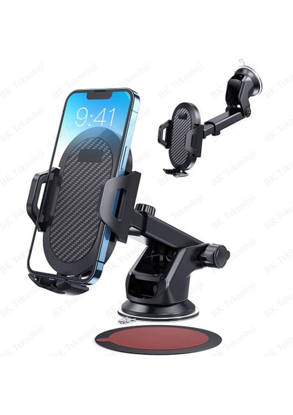 360 Derece Ayarlanabilir Vantuzlu Araç Içi Telefon Tutucu modelleri