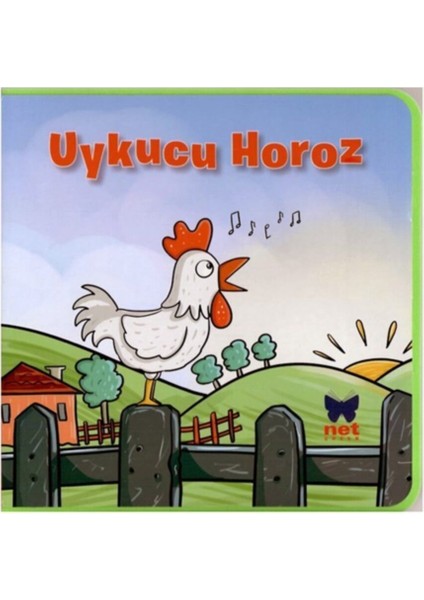 Yumuşak Eva Kitaplarım, Uykucu Horoz, Beyaz, Eğlenceli ve Renkli Çocuk Oyuncağı