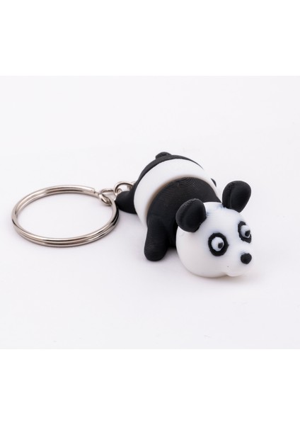 Sevimli Panda Anahtarlık 🐼 | 3D Baskı, Dayanıklı, Şirin Tasarım, Hediyelik
