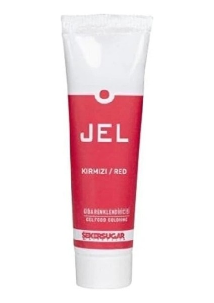 Jel Boya Şeker & Sugar 100 gr Kırmızı
