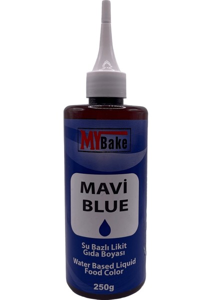 Sıvı Gıda Boyası My Bake 250 gr Mavi