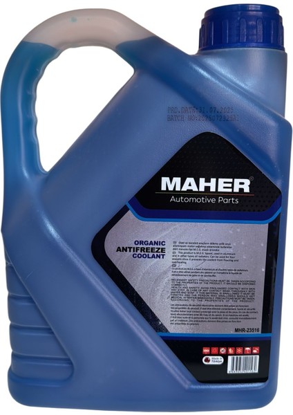 Antifiriz Mavi Organik -56 Derece 3 Litre fiyatları