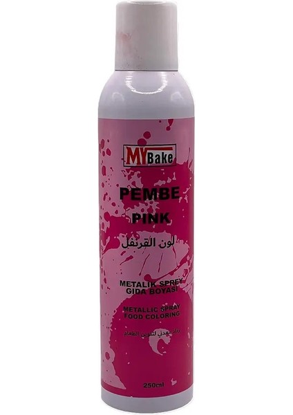 Sprey Boya My Bake 250 ml Gül Pembe