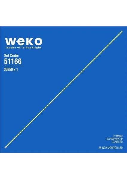 Lg 24MP58VQ-P Monitör Ledi