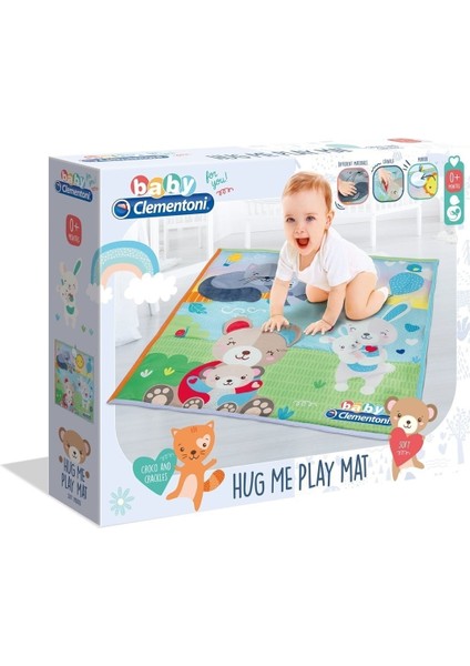 Renkli ve Yumuşak Bebek Oyun Halısı, Eğlenceli ve Güvenli Kullanım Sağlar