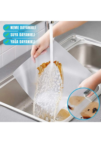 45X90 cm Kaymaz Leke Tutmaz Dolap Raf Çekmece Içi Örtüsü modelleri