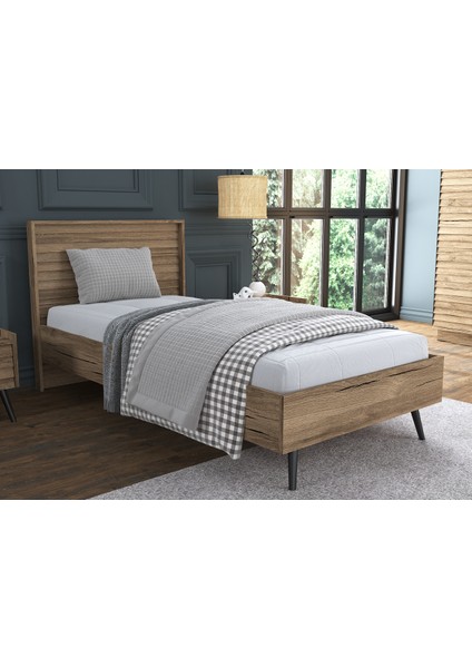 Hunerika Lion Premium Tek Kişilik Karyola-Minifiks - Pera