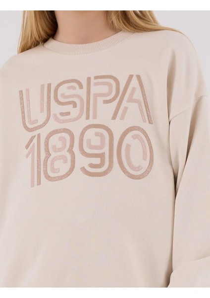 U.s. Polo Assn Kız Çocuk Bej Eşofman Takımı fırsatları