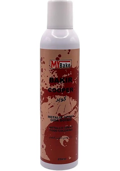 Sprey Boya My Bake 250 ml Bakır