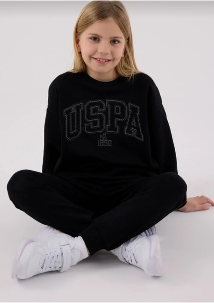 U.s. Polo Assn Kız Çocuk Siyah Eşofman Takımı fiyatları