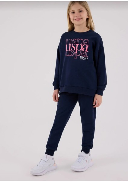 U.s. Polo Assn Kız Çocuk Lacivert Eşofman Takımı fiyatları