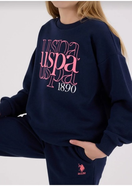 U.s. Polo Assn Kız Çocuk Lacivert Eşofman Takımı fırsatları