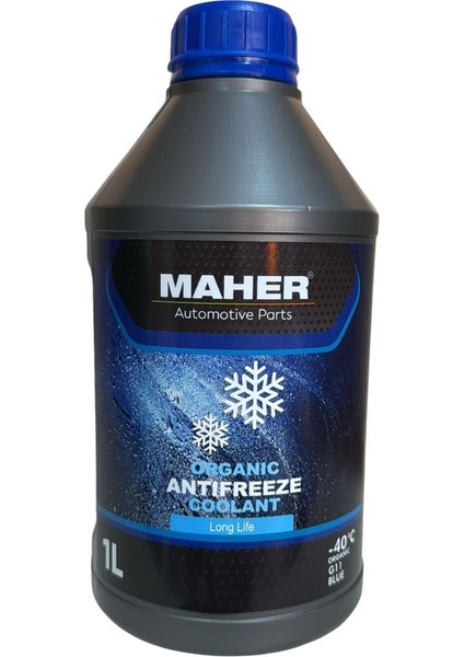 Antifiriz Mavi Organik -40 Derece 1 Litre