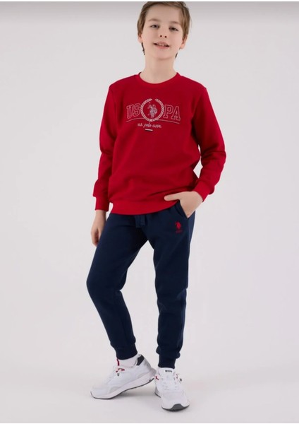 U.s. Polo Assn Erkek Çocuk Kırmızı Eşofman Takımı fiyatları