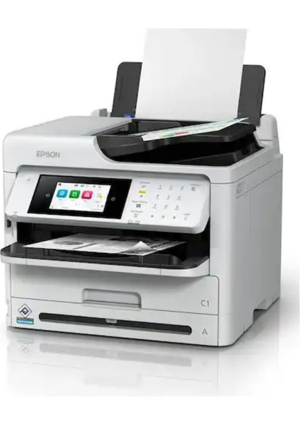 Wi-Fi, Ethernet, USB ve Mobil Baskı Desteği Workforce Pro Müreekep Püskürtmeli Yazıcı WF-M5899DWF + 1 Paket A4 Hediye fiyatları