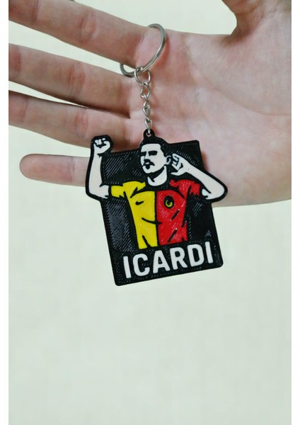 Icardi Çift Taraflı Taraftar Anahtarlık fiyatları