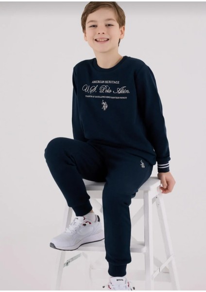 U.s. Polo Assn Erkek Çocuk Lacivert Eşofman Takımı