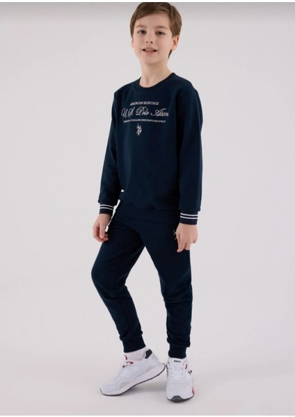 U.s. Polo Assn Erkek Çocuk Lacivert Eşofman Takımı modelleri