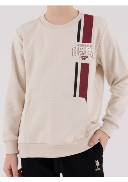 U.s. Polo Assn Erkek Çocuk Bej Eşofman Takımı fırsatları