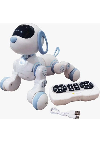 Vardem Monsterçocuk - Uzaktan Kumandalı Şarjlı Akıllı Kedi Interaktif Eğitici ve Eğlendirici Robot Oyuncak Kumandalı