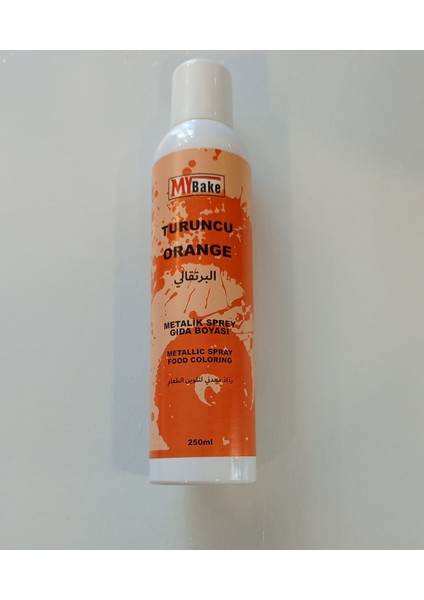 Sprey Boya My Bake 250 ml Turuncu fiyatları