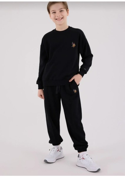 U.s. Polo Assn Erkek Çocuk Siyah Eşofman Takımı fiyatları