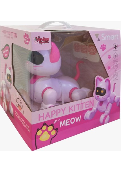 Monsterçocuk - Uzaktan Kumandalı Şarjlı Akıllı Kedi Interaktif Eğitici ve Eğlendirici Robot Oyuncak Kumandalı modelleri