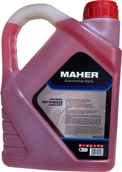 Antifiriz Kırmızı Organik -56 Derece 3 Litre fiyatları