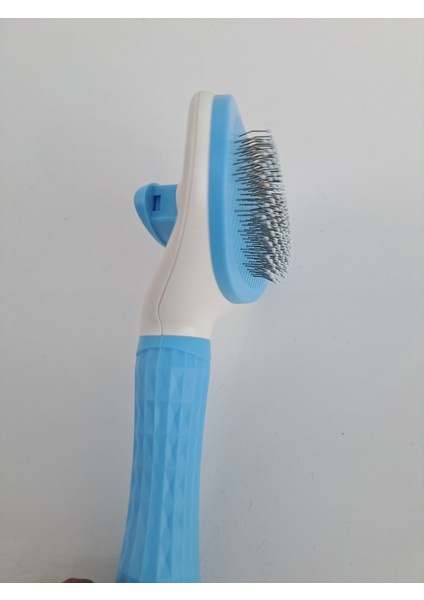 Otomatik Temizlenen Tuşlu Evcil Hayvan Fırçası Kedi Köpek Tüy Toplayıcı Tarak modelleri