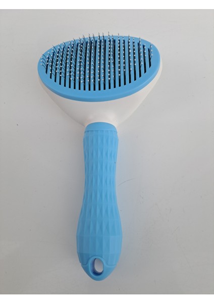 Otomatik Temizlenen Tuşlu Evcil Hayvan Fırçası Kedi Köpek Tüy Toplayıcı Tarak fırsatları