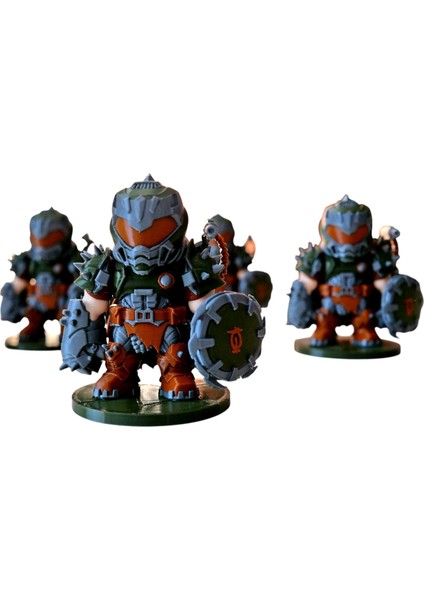 Doom: The Dark Ages Slayer Mini Koleksiyon Figürü (Sınırlı Üretim) modelleri