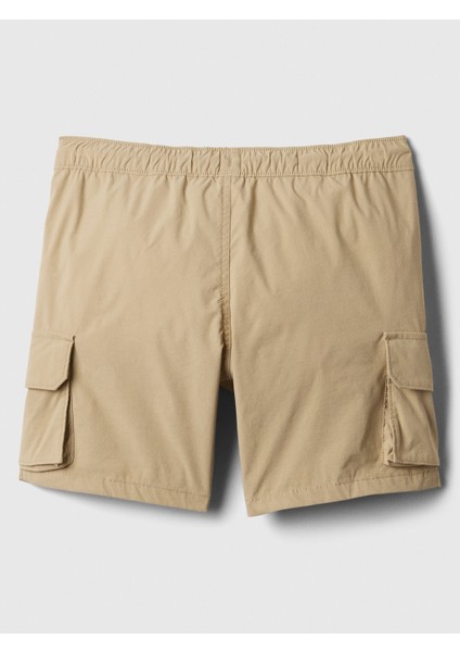 Erkek Çocuk Bej Hybrid Pull-On Kargo Şort modelleri