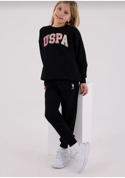 U.s. Polo Assn Kız Çocuk Siyah Eşofman Takımı fiyatları
