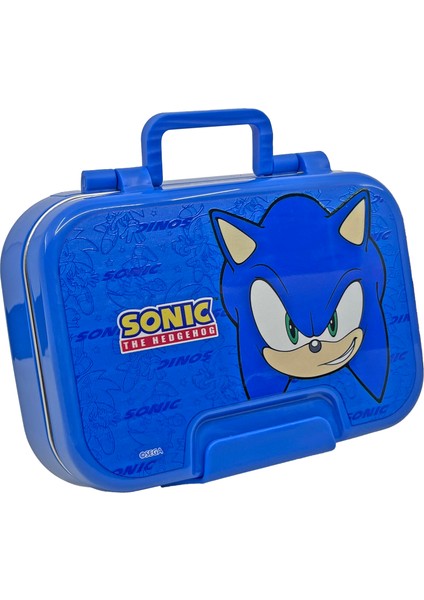 Sonic Lisanslı Tek Katlı 2 Bölmeli Paslanmaz Çelik Sefer Tası Yemek Kutusu fiyatları