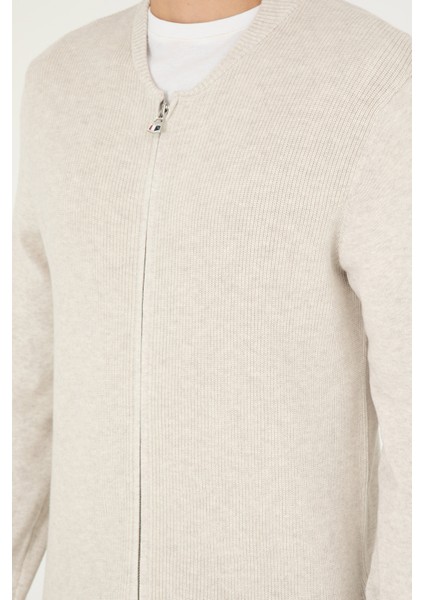 Erkek Taş Melanj Hırka (Triko) 50293528-VR225