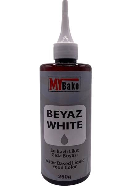 Sıvı Gıda Boyası My Bake 250 gr Beyaz