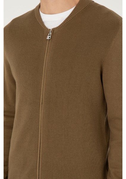 Erkek Haki Hırka (Triko) 50293528-VR027