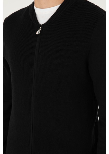 Erkek Siyah Hırka (Triko) 50293528-VR046