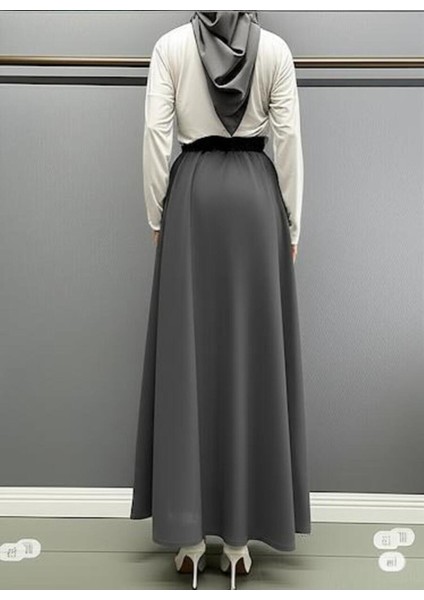 Scuba Krep Bel Lastikli Kloş ETEK(93-94CM Uzunluk) modelleri