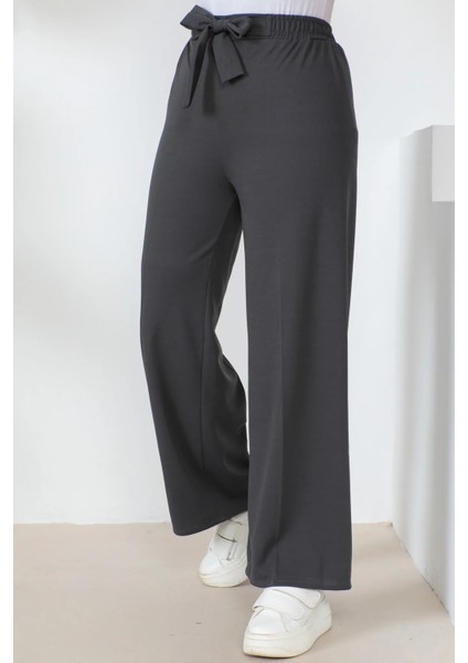 Füme Yüksek Bel Bol Paça Pantolon fiyatları