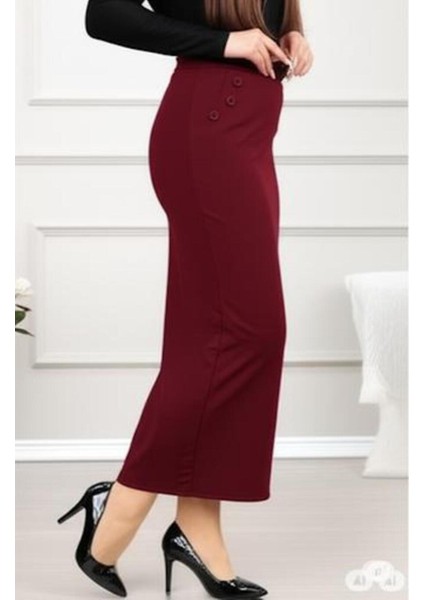 Cepli (Dügme Detaylı 93-94CM) Kalem Etek fiyatları