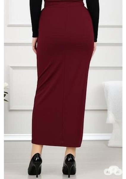 Cepli (Dügme Detaylı 93-94CM) Kalem Etek modelleri