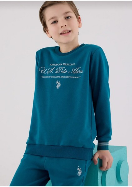 U.s. Polo Assn Erkek Çocuk Yeşil Eşofman Takımı fırsatları