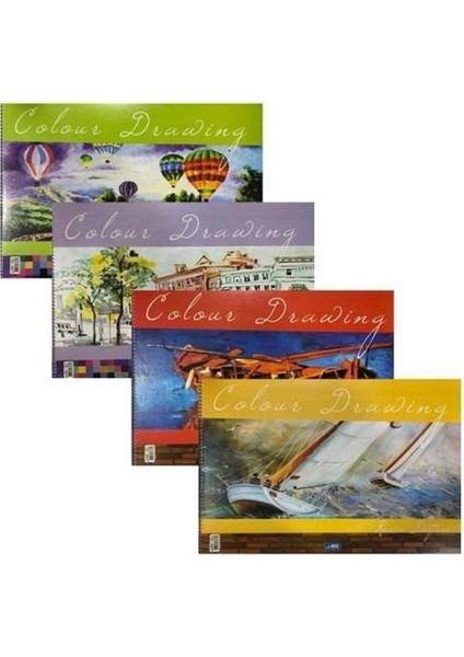 Spiralli Resim Defteri 17*25 15 Yprk